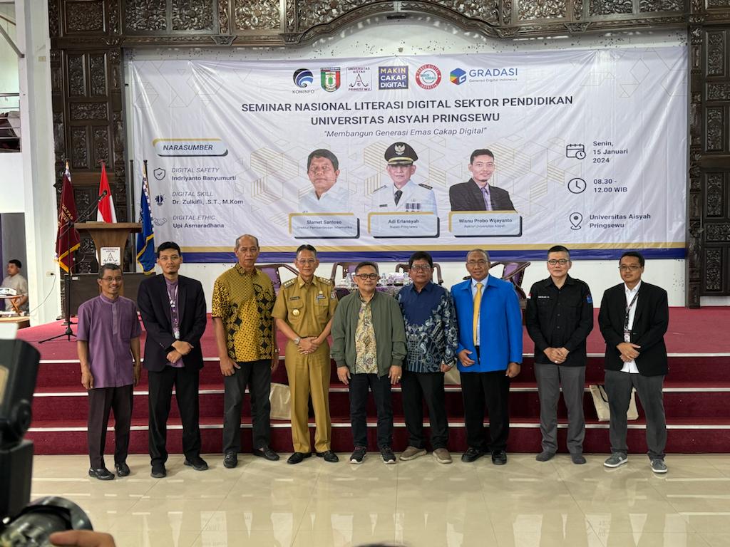 Kolaborasi Kemenkominfo dengan Universitas Aisyah Pringsewu Tingkatkan Literasi Digital Civitas Akademika