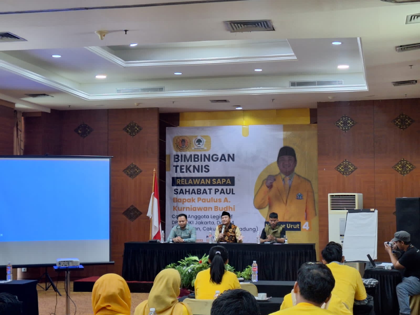 Menangkan Dapil 4 DPRD DKI Jakarta, Sahabat Paul Gelar Bimtek