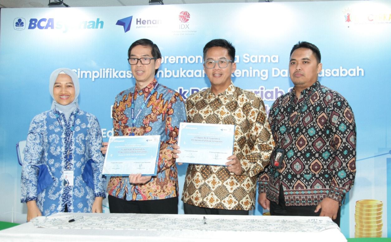 Kerja Sama BCA Syariah dan Henan Sekuritas Tingkatkan Literasi dan ...