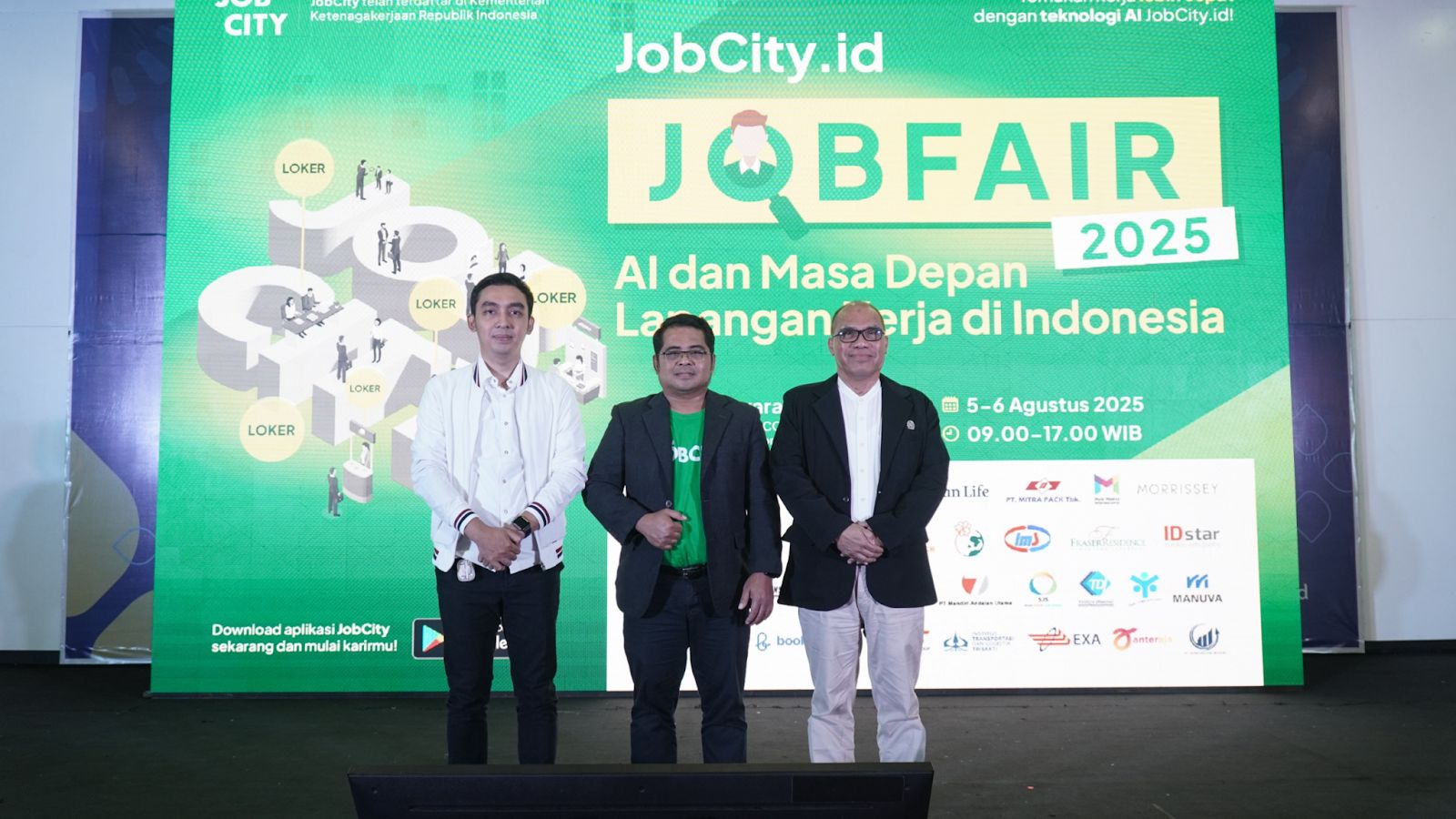 JobCity Job Fair 2025 Resmi Dibuka di SMESCO Jakarta, Angkat Tema AI ...