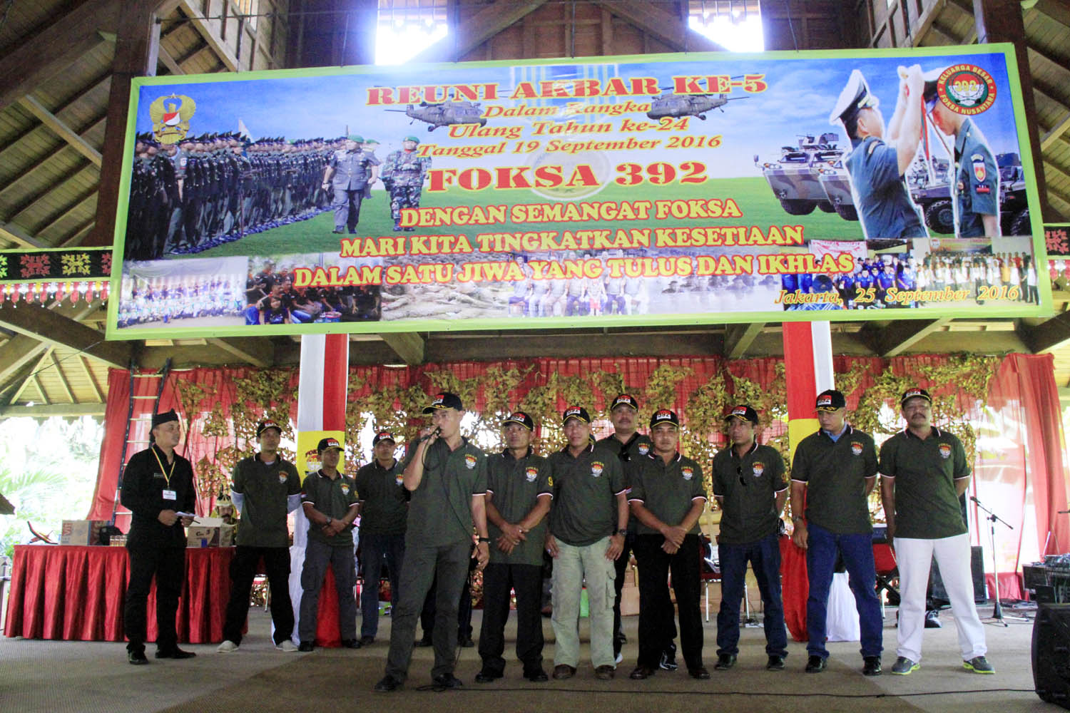 Reuni Akbar foksa Nusantara ke - 5 ke-5 Tahun 2016 di Anjungan Sulawesi Tenggara, Taman Mini Indones