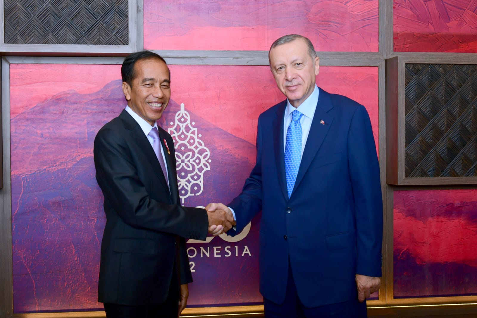 Presiden Jokowi Lakukan Pertemuan dengan Presiden Erdogan