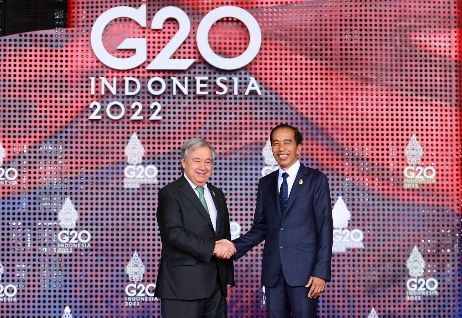 KTT G20 Dimulai, Presiden Jokowi Sambut Para Pemimpin G20 di Apurva Kempinski Bali