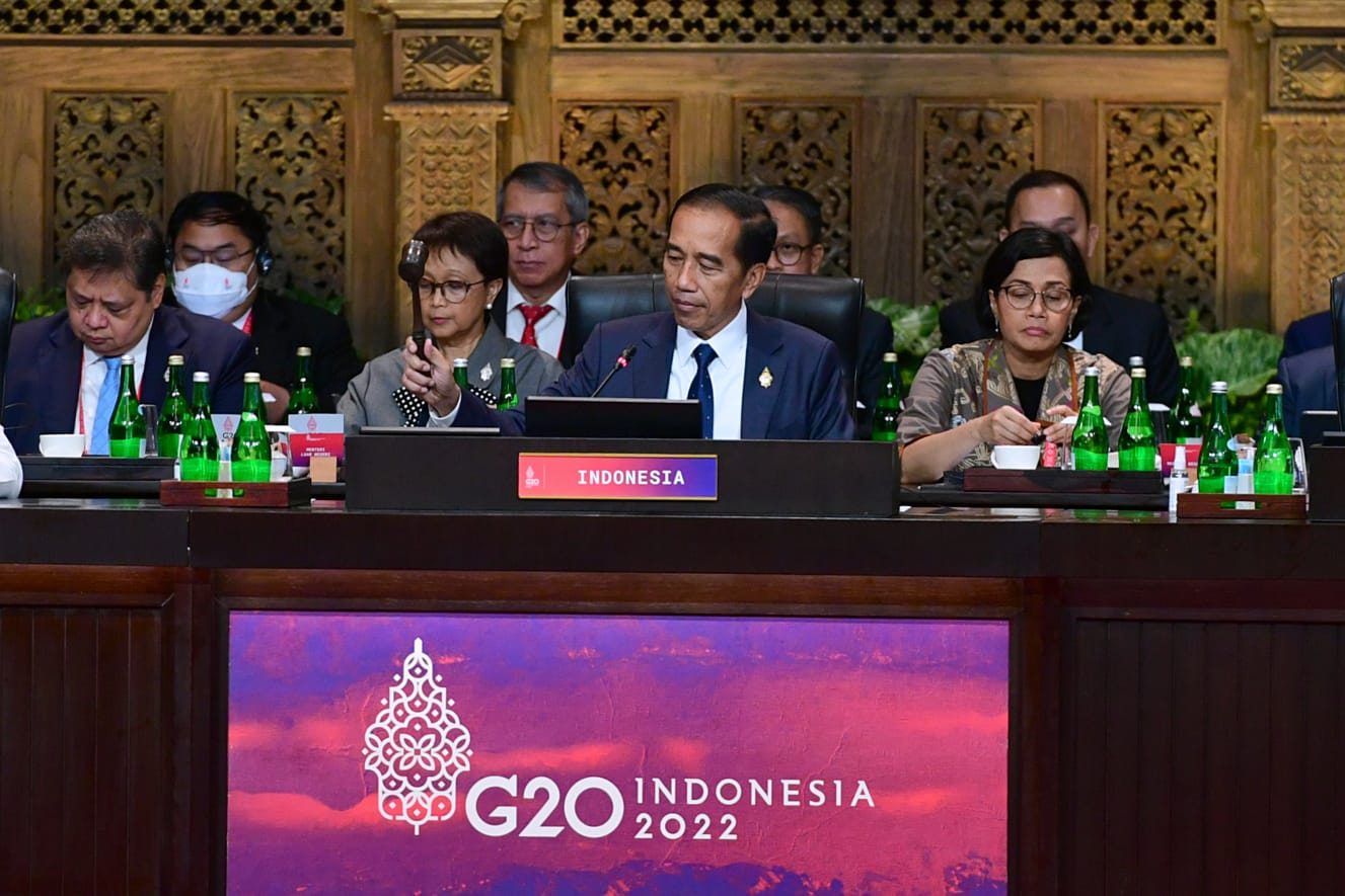 Sesi Kedua KTT G20, Presiden Jokowi Dorong Penguatan Arsitektur Kesehatan Global