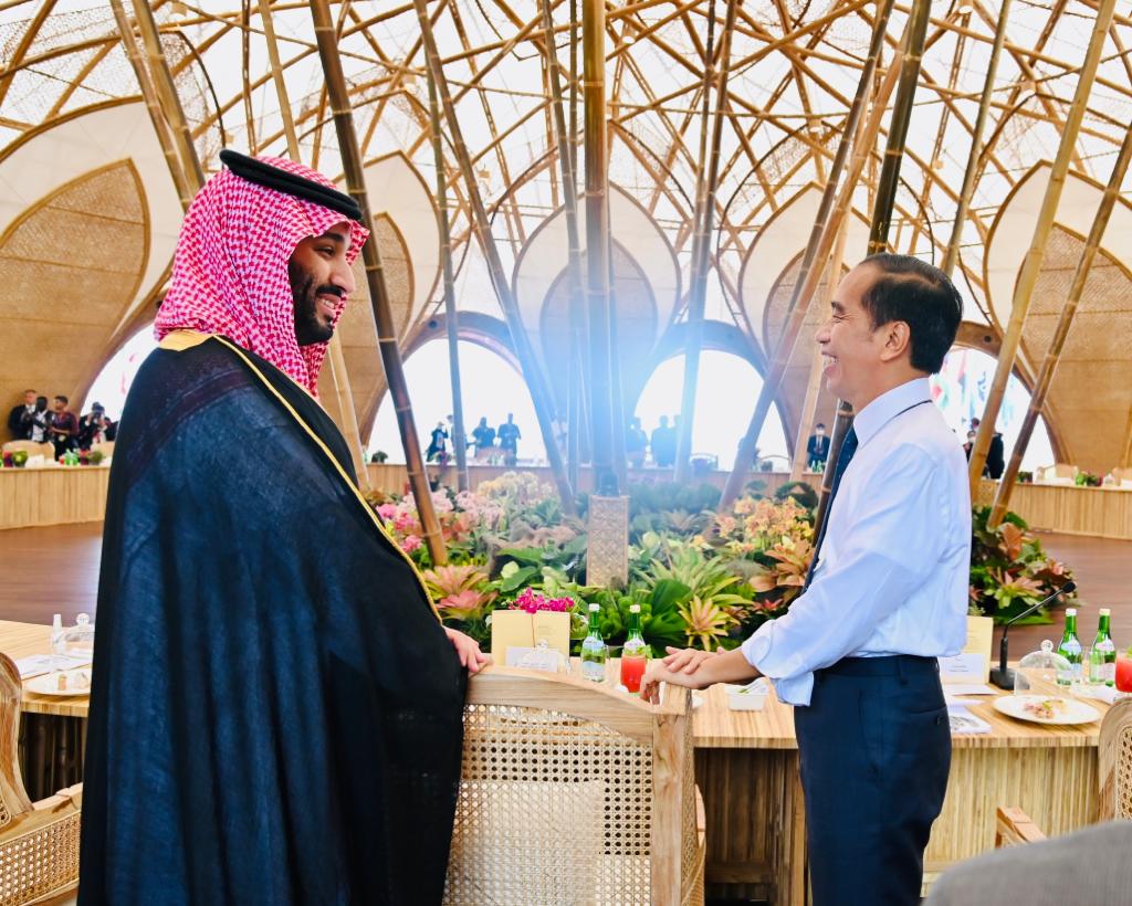 Presiden Jokowi Jamu Makan Siang Para Pemimpin G20