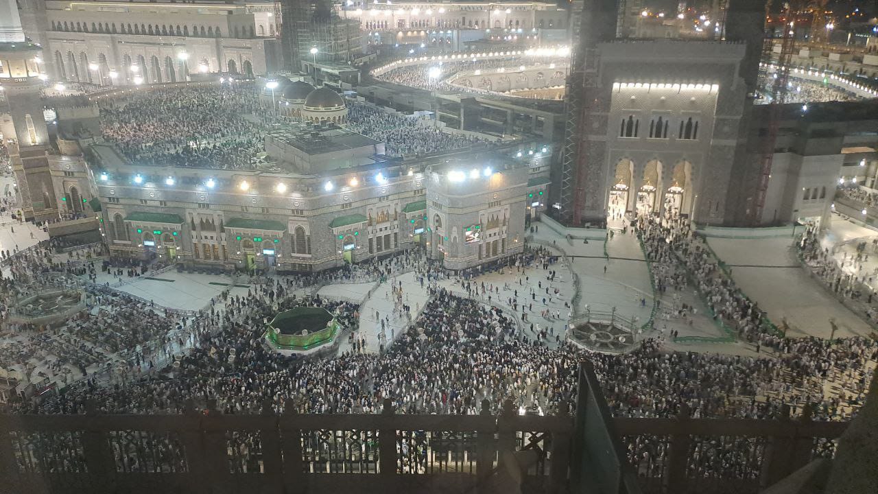Hampir Seluruh Jemaah Telah Berada di Makkah, Masjidil Haram Semakin Padat