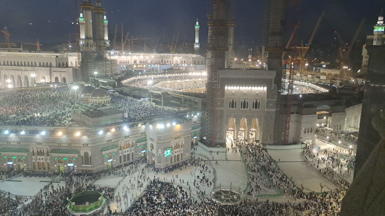 Hampir Seluruh Jemaah Telah Berada di Makkah, Masjidil Haram Semakin Padat
