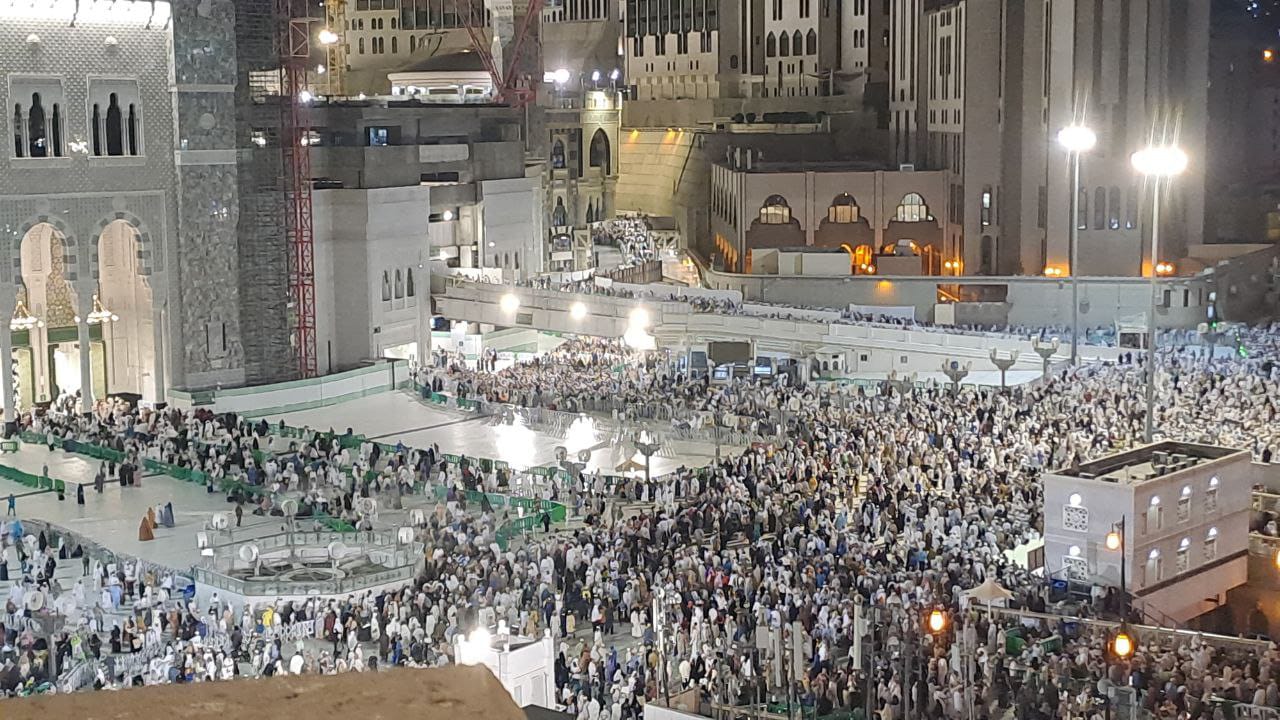 Hampir Seluruh Jemaah Telah Berada di Makkah, Masjidil Haram Semakin Padat