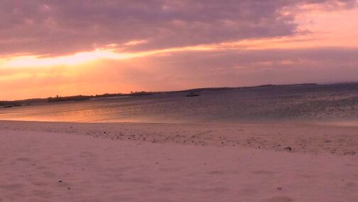 Surga yang Tak Pernah Mengering di Pantai Pink